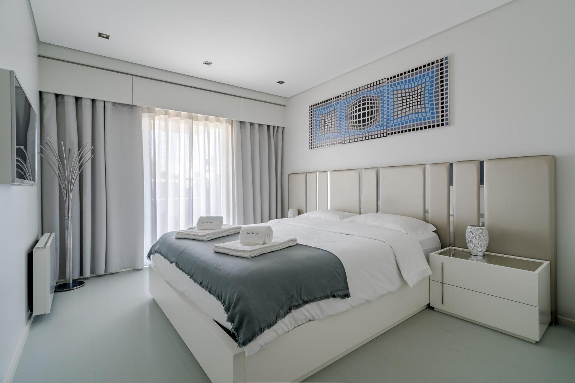 River Town View - Luxury Apartment With Jacuzzi On Terrace 维亚纳堡 外观 照片